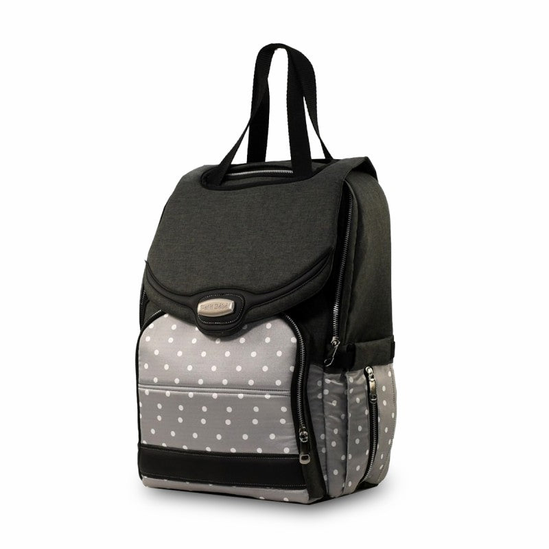 Zigzag Formi Diaper Bag – Stylish Waterproof Linen with Full Padding and Innovative Organization