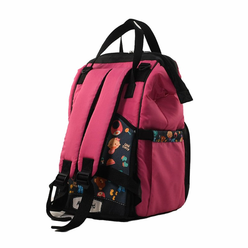 All Onboard Diaper Bag - Fuchsia | Spacious, Stylish, and Functional for Parents |Uni Baby