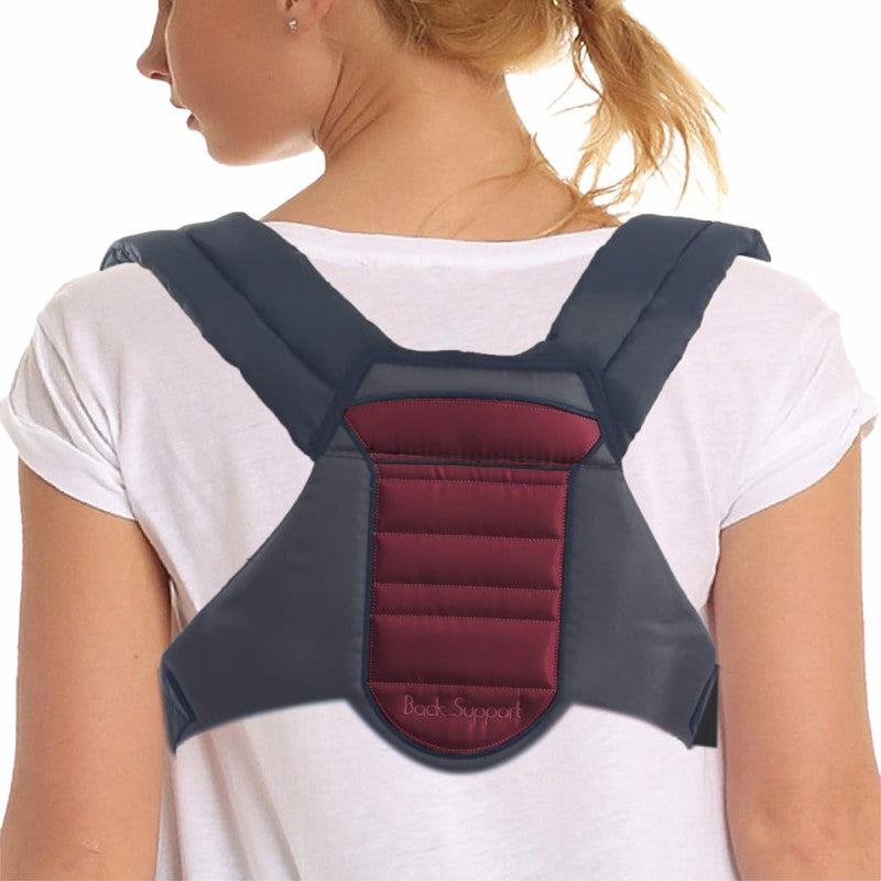 Uni Baby Baby Carrier in burgundy & gray - 5 Positions, Ergonomic Design with Back Support | Uni Baby