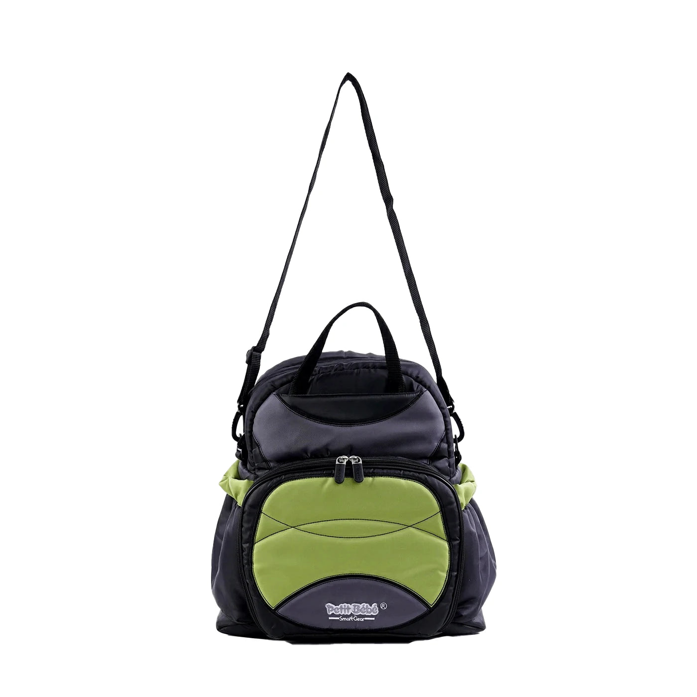 Spectacular Green Diaper Bag with Changing Mat - Ultimate Organization & Versatility