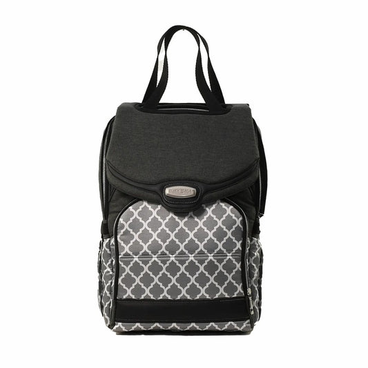 Prada Formi Diaper Bag – Luxurious Waterproof Linen with Full Padding and Elegant Organization