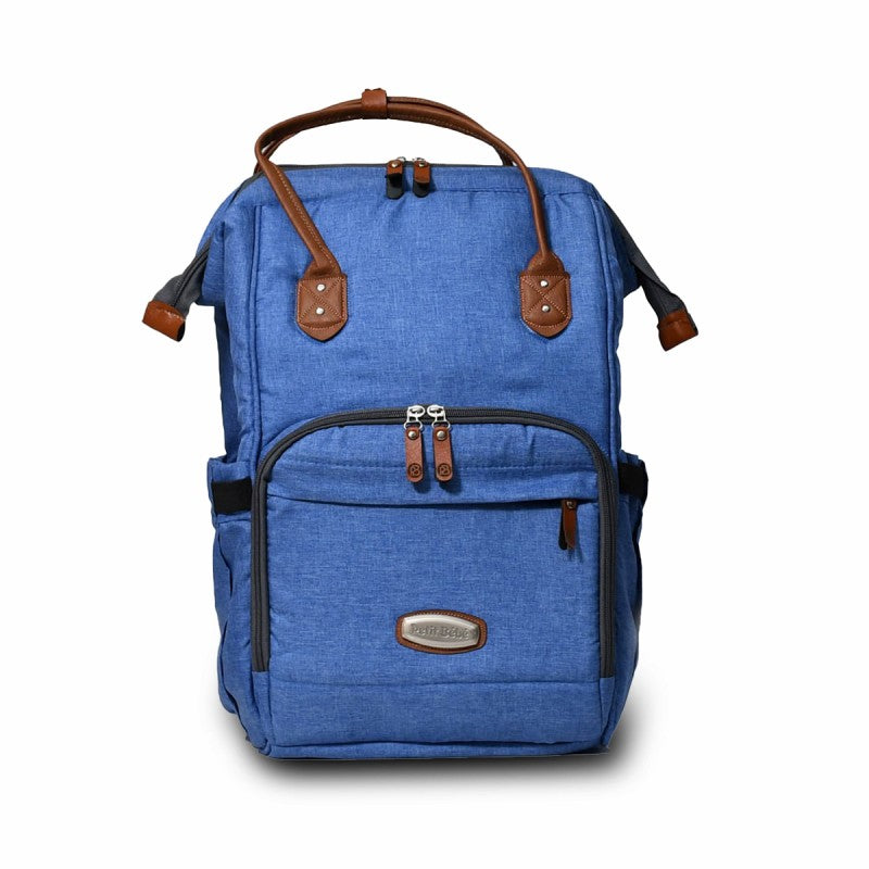 Premium Max Diaper Bag - Blue | Stylish, Functional, and Spacious for Parents