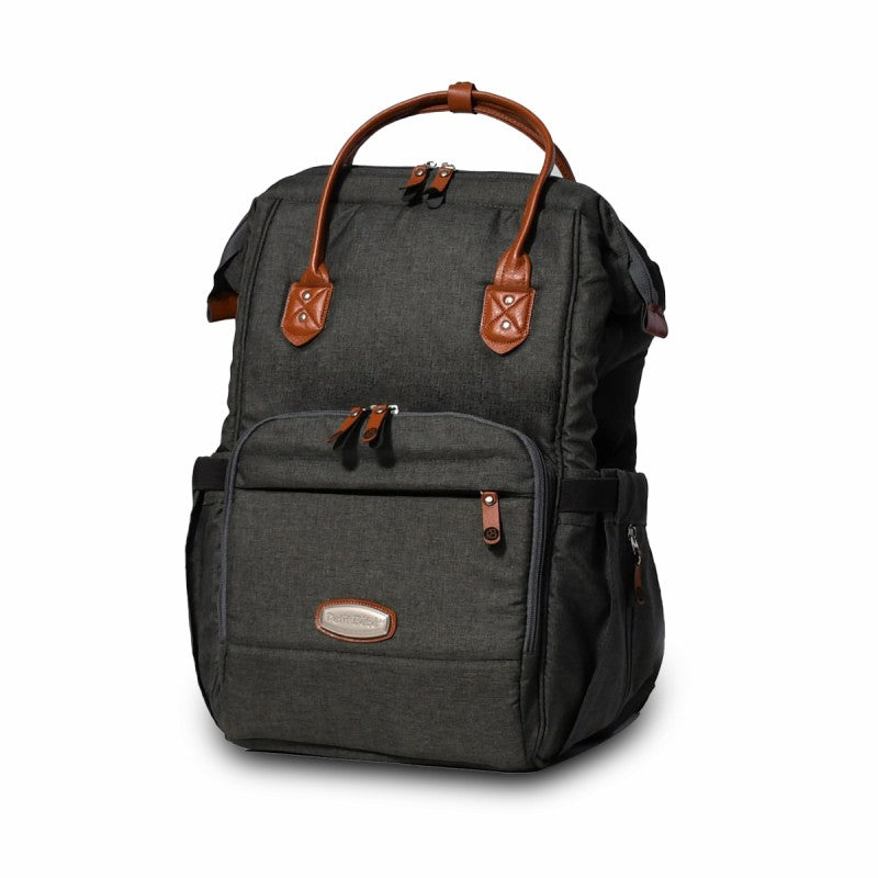 Premium Max Diaper Bag - Gray | Stylish, Functional, and Spacious for Parents