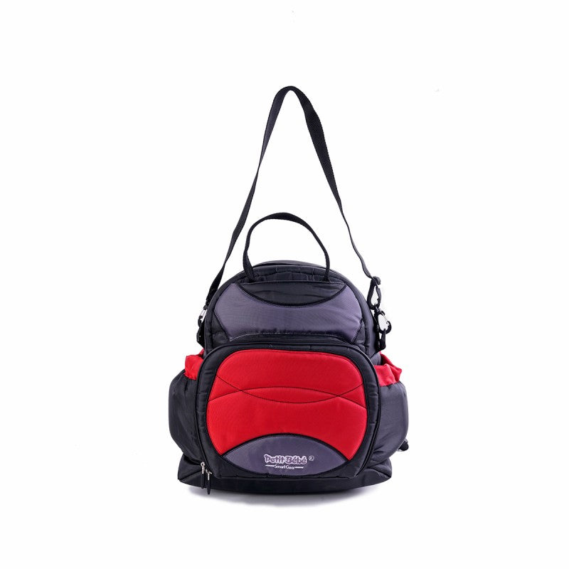 Spectacular Red Diaper Bag with Changing Mat - Ultimate Organization & Versatility