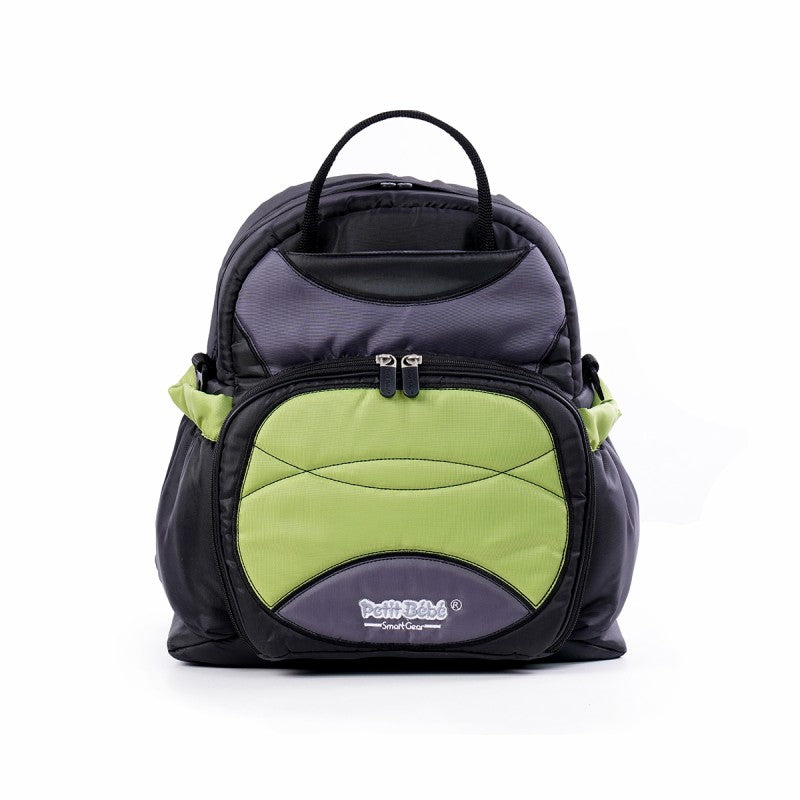 Spectacular Green Diaper Bag with Changing Mat - Ultimate Organization & Versatility