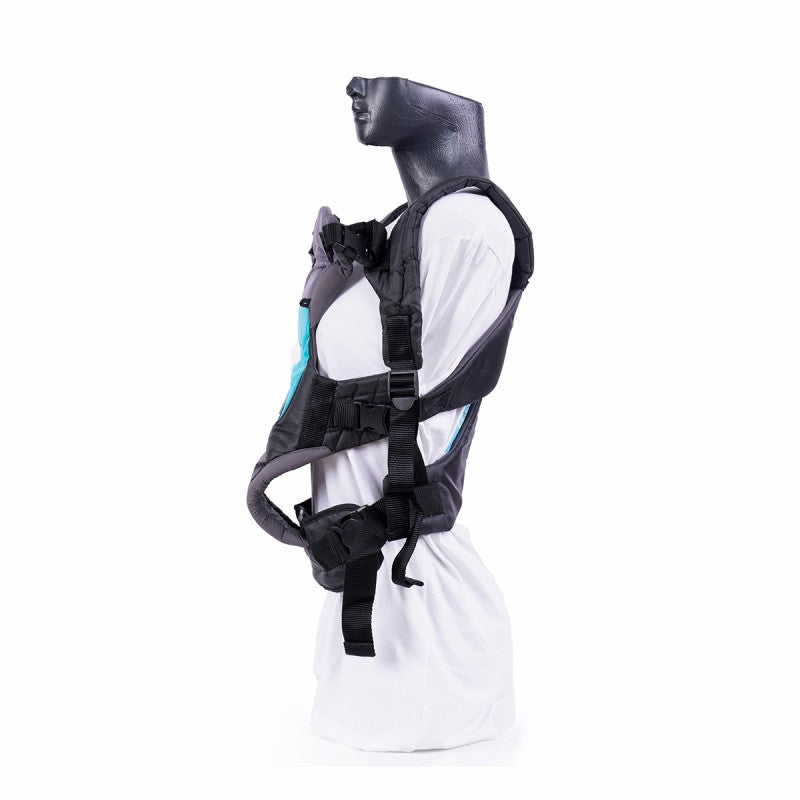 Smart Gear Ergonomic Baby Carrier - Comfortable Aqua-Green  Baby Carrier for All-Day Support