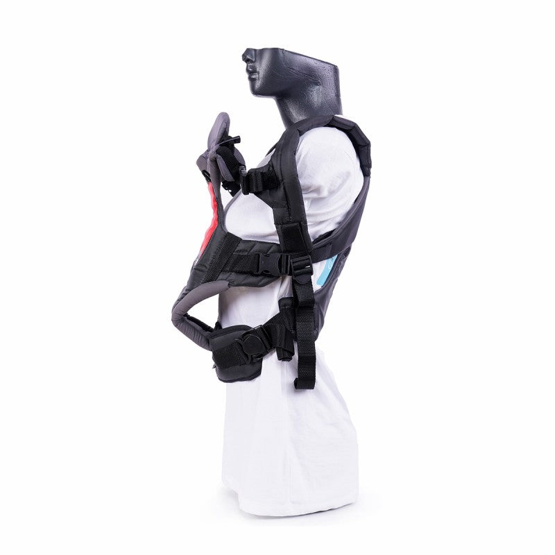 Smart Gear Ergonomic Baby Carrier - Comfortable Red Baby Carrier for All-Day Support